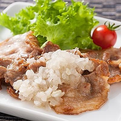 焼肉のレモンレリッシュ添え