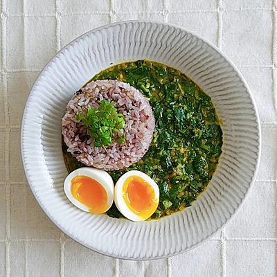 モロヘイヤのヘルシー和風カレー