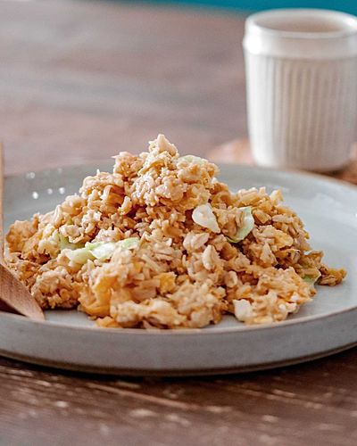 オートミールそばめし