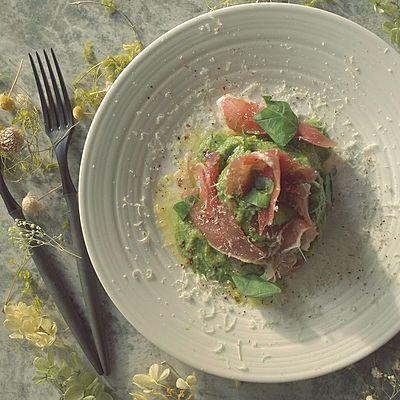 生ハムのジェノヴェーゼ