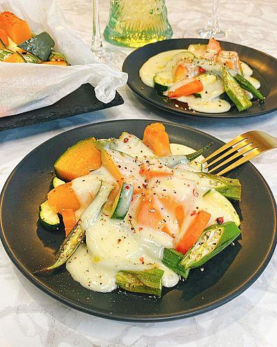 夏野菜のオーブン焼き