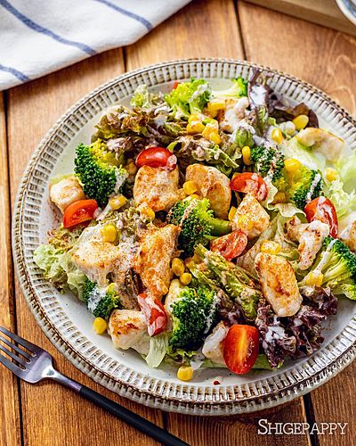 デリ風ハニーヨーグルトドレッシングサラダ