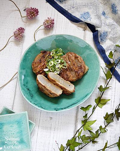 大根の豚バラ巻きステーキ