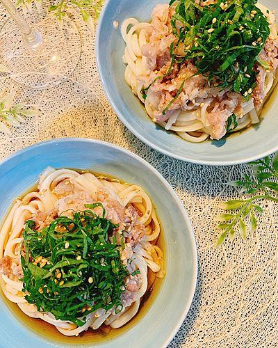 冷やし肉うどん