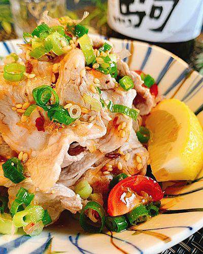 特製タレで頂く冷しゃぶ