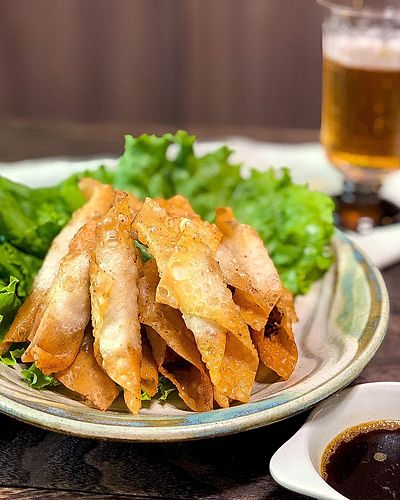 ビールが進む！我が家の定番揚げワンタン
