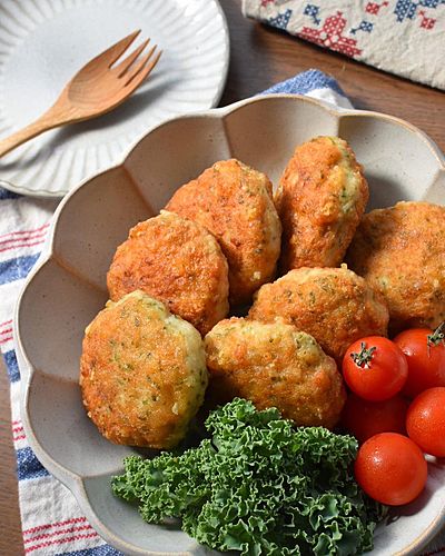 青海苔とチーズの旨味ナゲット