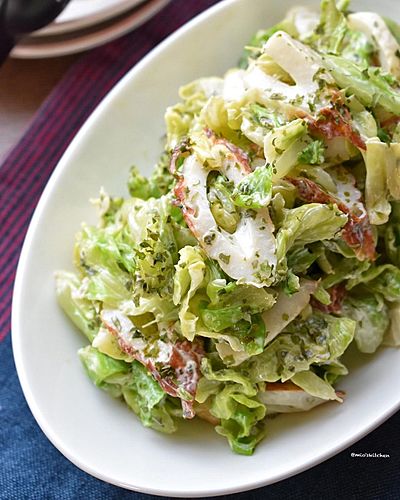 キャベツと竹輪のめんから磯辺和え