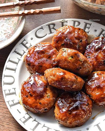 切り干し大根入り豚つくね