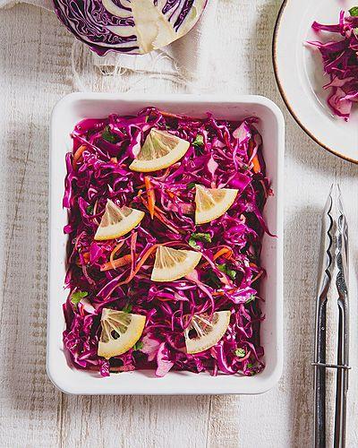 紫キャベツのはちみつ酢和え