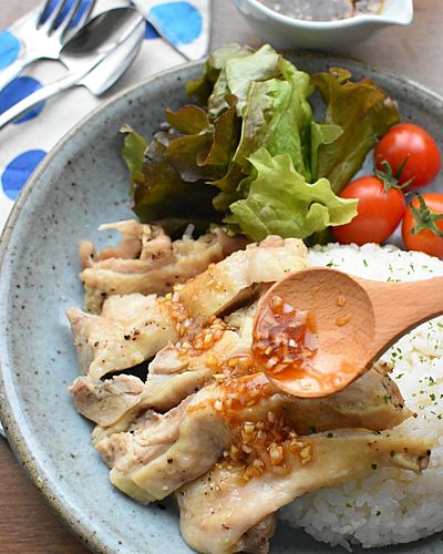 フライパンdeカオマンガイ