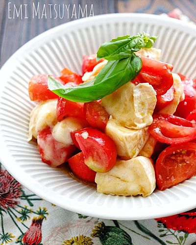 和えるだけ！＊カマンベールチーズとミディトマトのサラダ＊