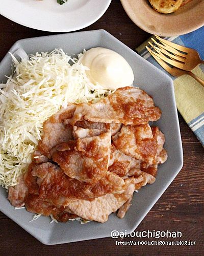 たっぷりオニオンソースのご飯がすすみすぎる！定食屋さんの生姜焼き