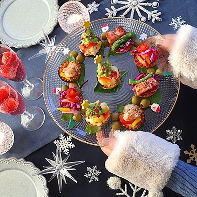 彩りプチキッシュ