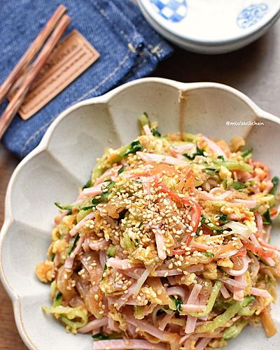 冷やし中華風サラダ