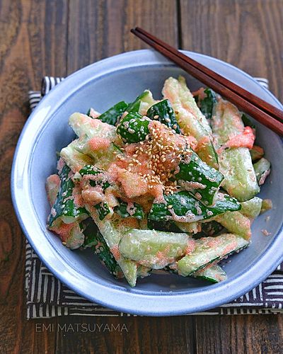 きゅうりのたらマヨ和え