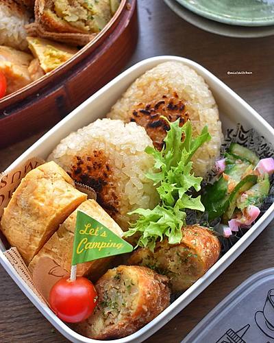 ダシde炊いて焼きおにぎり