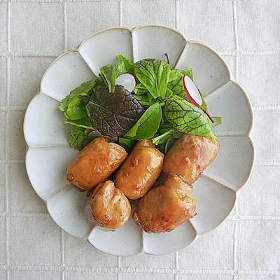 ボリューム満点！肉巻き豆腐