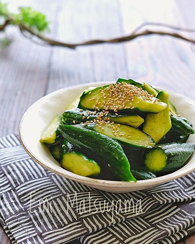 ポリ袋で簡単！きゅうりのわさぽん漬け﻿