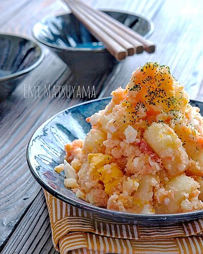 マヨ不要！＊たまごタラモサラダ＊