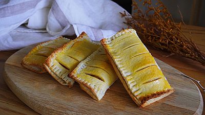 [材料4つ・パイシートなし]オーブン、フライパンも不要アップルパイ