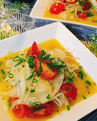 新玉ねぎの和風マリネ