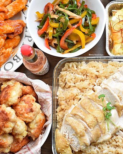 海南チキン風炊き込みご飯