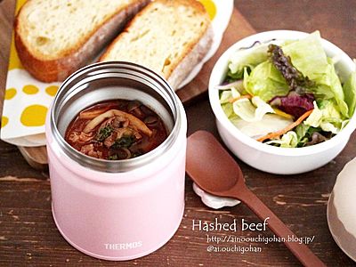 10分でハッシュドビーフ弁当♪
