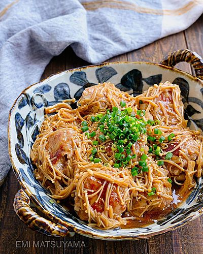 和風煮込みれんこん豚バーグ