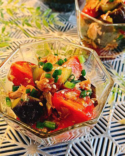 野菜とツナの和風マリネ