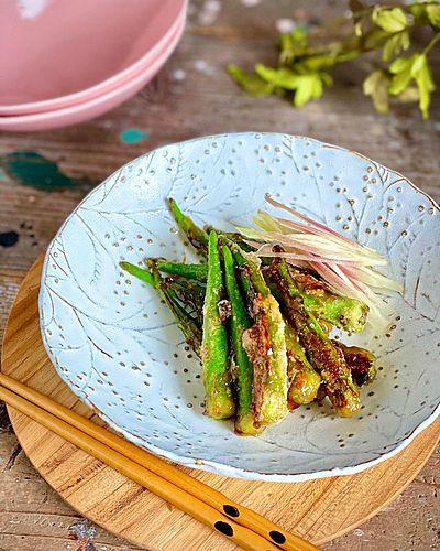 オクラの蒲焼き風