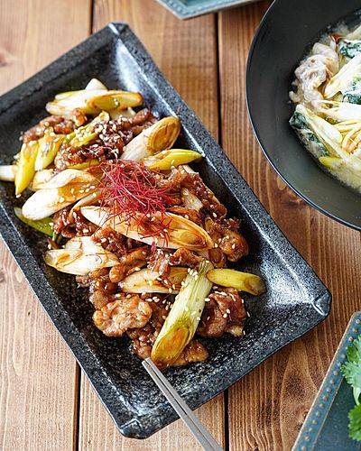 節約満足おかず♪豚切り落とし肉と長ねぎの麻辣炒め