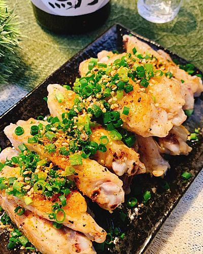 手羽中の塩焼き