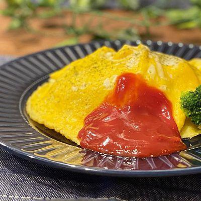 とうもろこしごはんdeオムライス