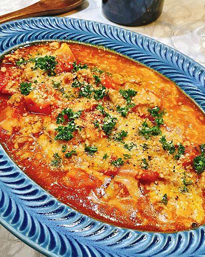 ラムのミートソース春巻き