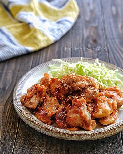 やみつきオイぽん味噌マヨチキン﻿