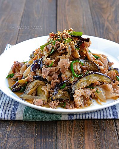 下味冷凍ＯＫ！豚こまとなすの絶品炒め