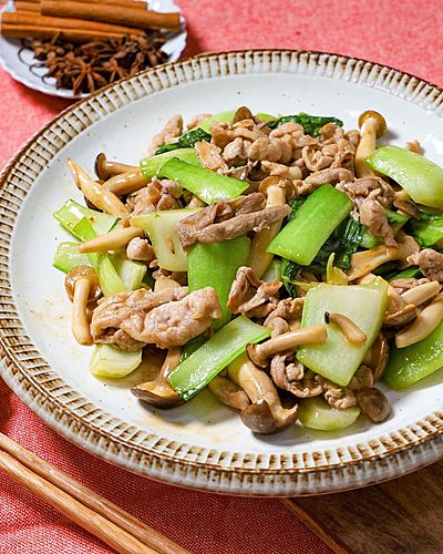コク旨！手軽に本格中華『豚肉とちんげん菜のオイスター炒め』