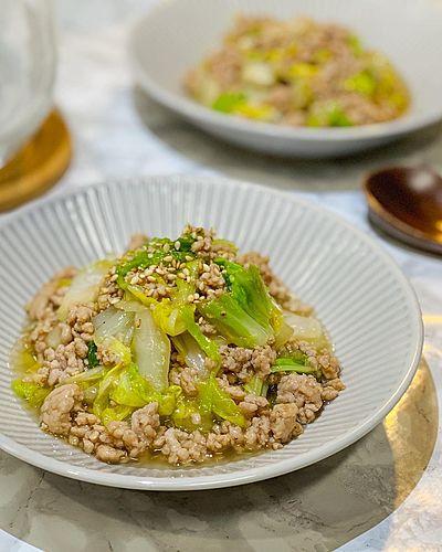 白菜と豚肉の炒め煮