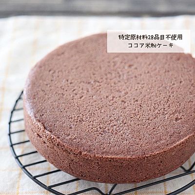 ココア米粉ケーキ
