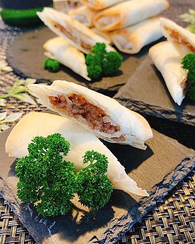 揚げない中華風春巻き
