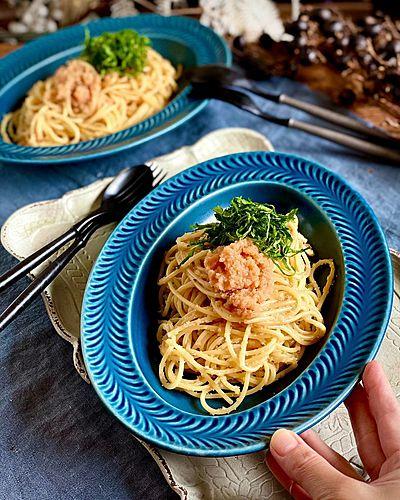 我が家の定番の味　明太パスタ