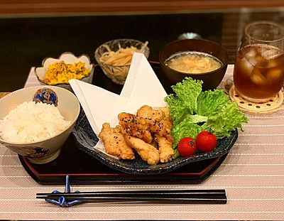 鶏胸肉の甘辛スティック