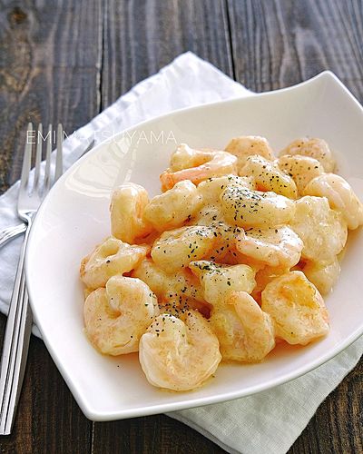 ご褒美級の美味しさ！海老レモンクリーム﻿