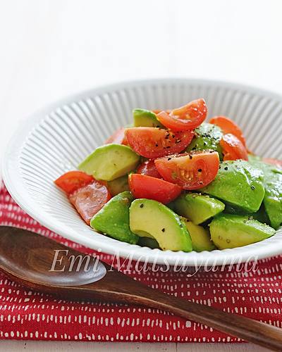 アボカドとプチトマトのサラダ＊簡単！あと一品に◎