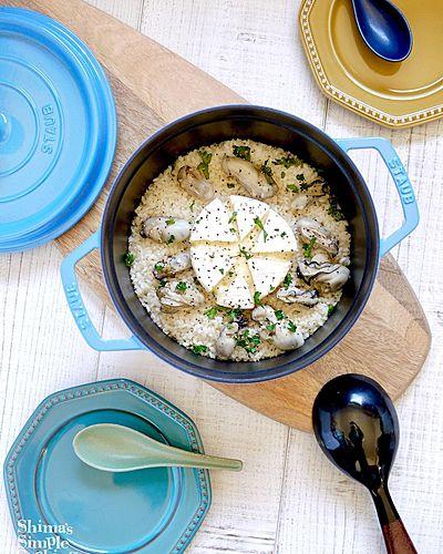 ふっくら牡蠣の炊き込みカマン飯