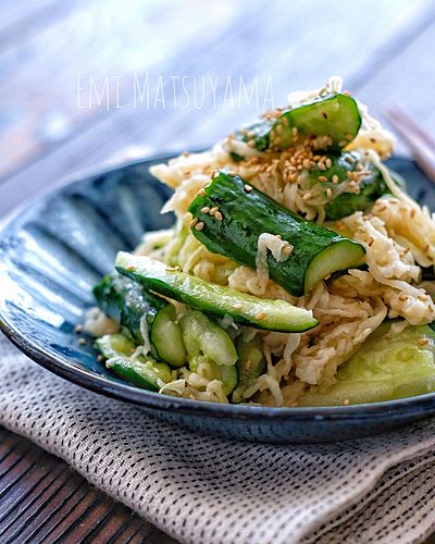 切り干し大根とたたききゅうりのやみつき漬け