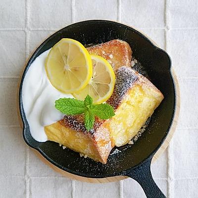 ノンオイル！レモンとはちみつのノンオイルフレンチトースト