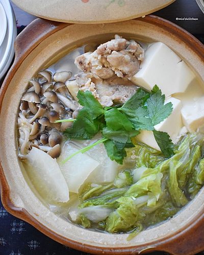 鶏塩生姜鍋