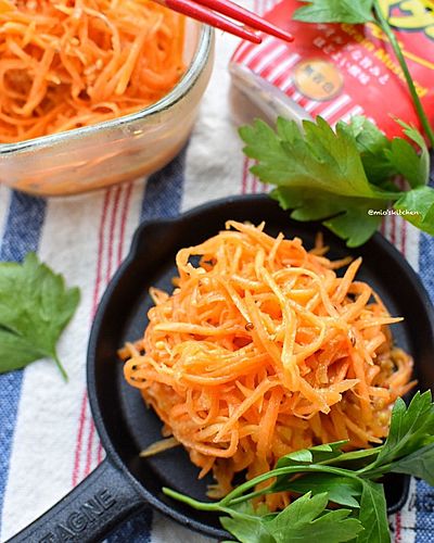 ハニーマスタードのキャロットラペ